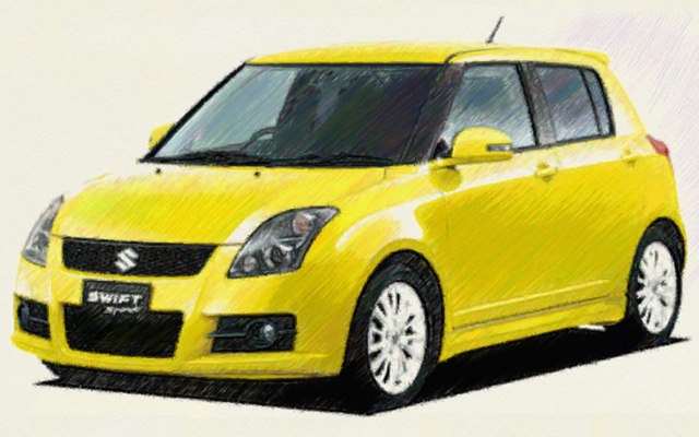 ZC31S スイフトスポーツ イラスト