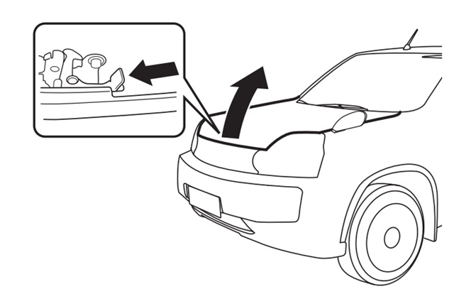 T31系エクストレイル ボンネットロック外し方