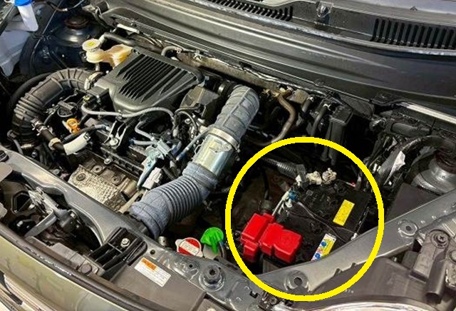 スズキ　XBEE　バッテリー搭載場所