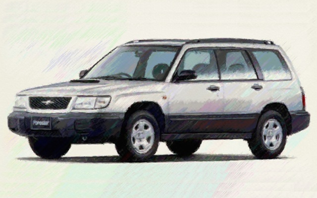 SF系フォレスター　イラスト