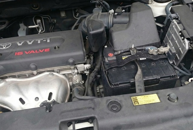 30系RAV4 バッテリー搭載場所