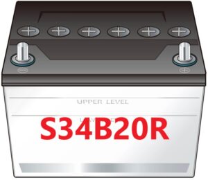バッテリーイラスト S34B20R
