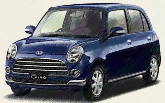 L650S　ミラジーノ　イラスト