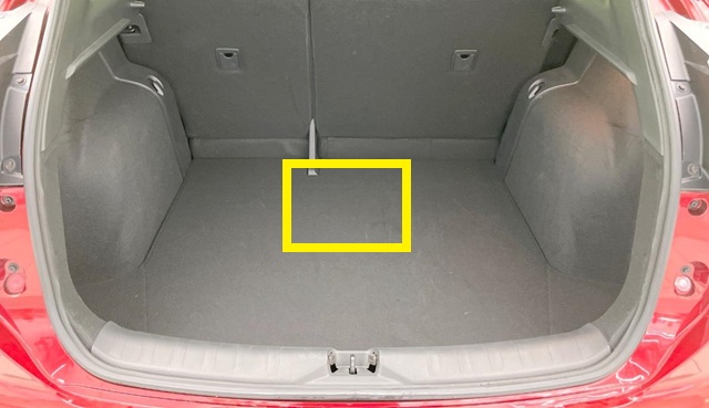 日産キックス 補機バッテリー搭載場所