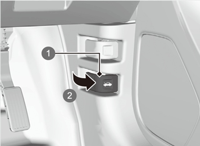 ホンダ WR-V ボンネットオープナー