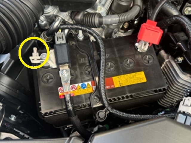 ホンダZR-V ハイブリッド 補機バッテリー マイナス端子